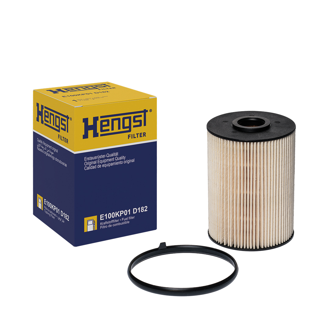 Filtre à carburant (Filtre à gasoil) HELLA HENGST ref. E100KP01 D182