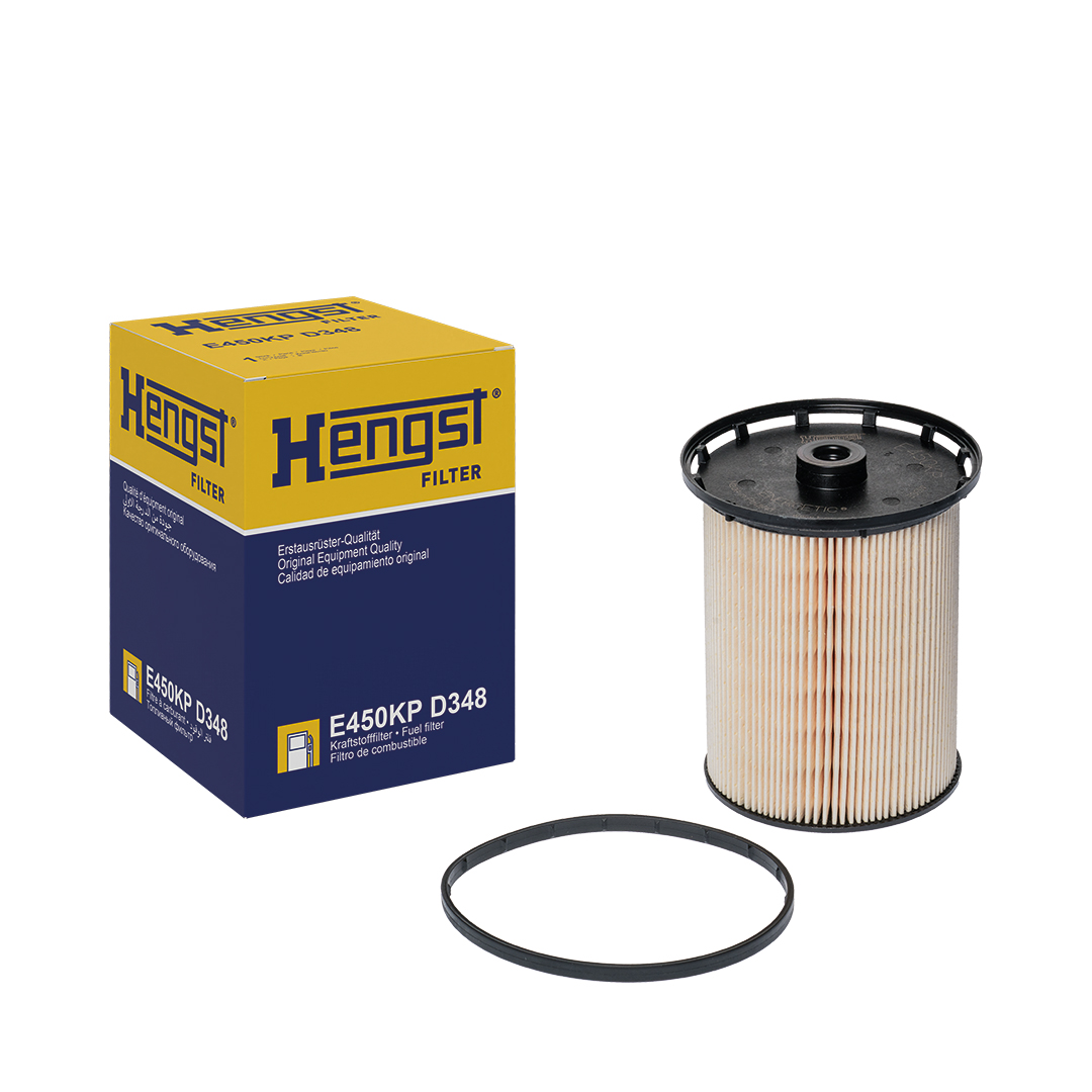 Filtre à carburant (Filtre à gasoil) HELLA HENGST ref. E450KP D348