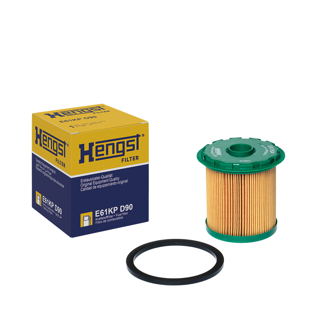 Filtre à carburant (Filtre à gasoil) HELLA HENGST ref. E61KP D90