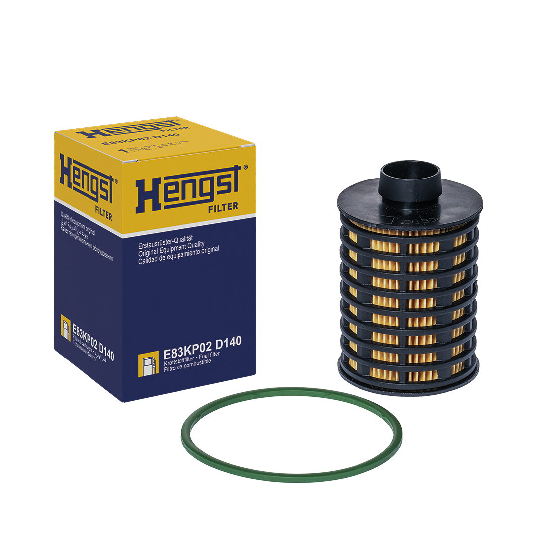 Filtre à carburant (Filtre à gasoil) HELLA HENGST ref. E83KP02 D140