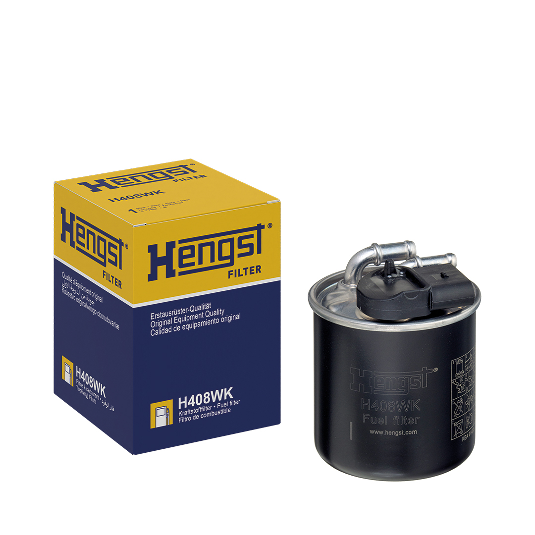 Filtre à carburant (Filtre à gasoil) HELLA HENGST ref. H408WK