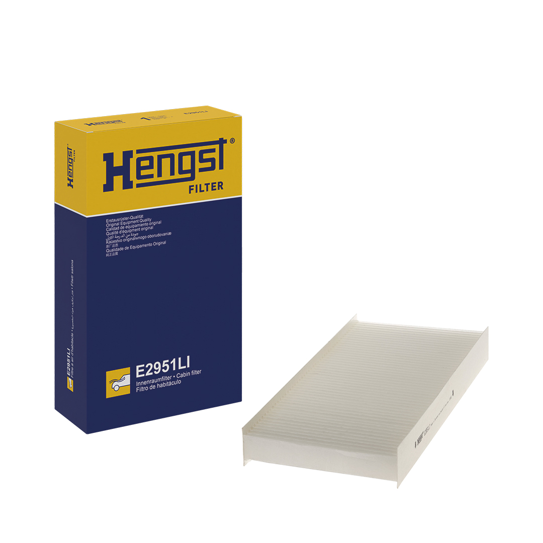 Filtre d'habitacle (Filtre à pollen) HELLA HENGST ref. E2951LI