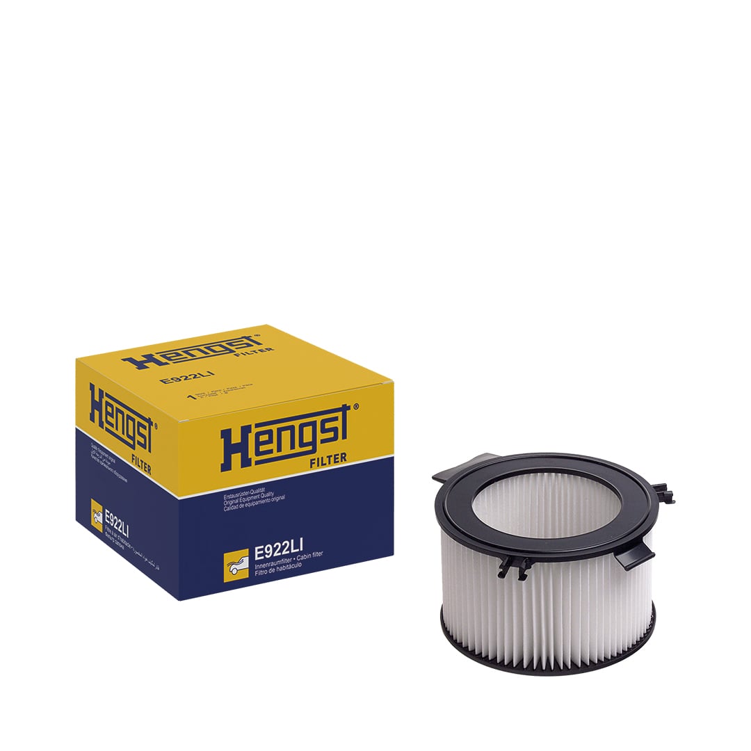 Filtre d'habitacle (Filtre à pollen) HELLA HENGST ref. E922LI
