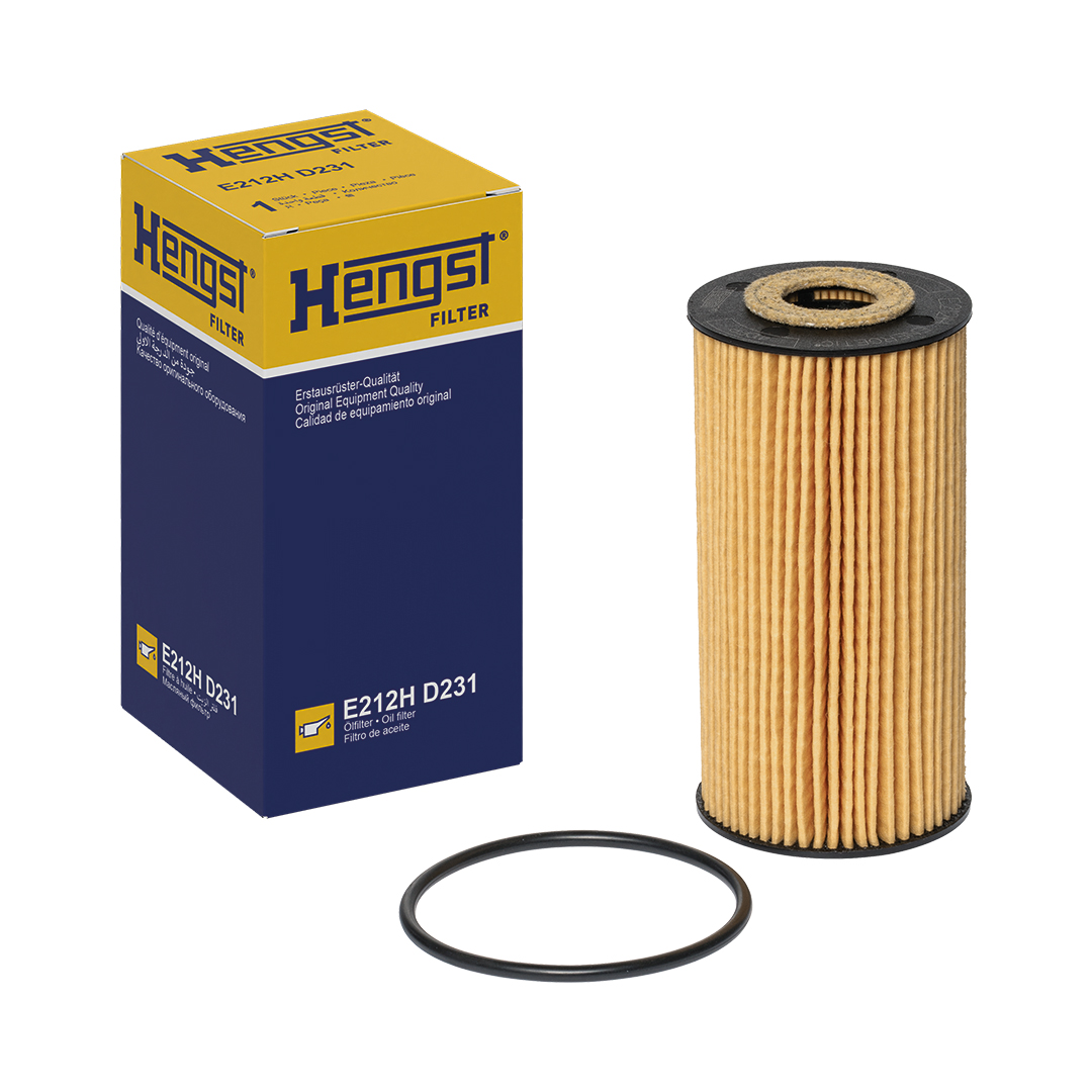 Filtro de óleo HELLA HENGST ref. E212H D231