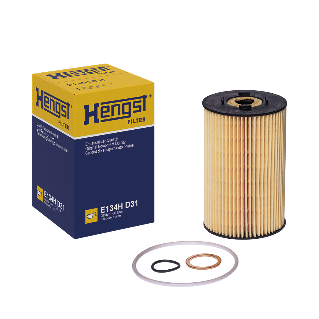 Filtro de aceite HELLA HENGST E134H D31