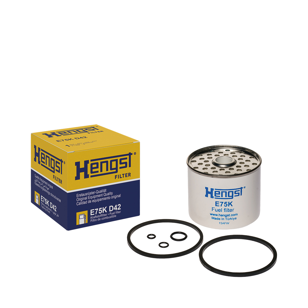 Filtre à carburant (Filtre à gasoil) HELLA HENGST ref. E75K D42