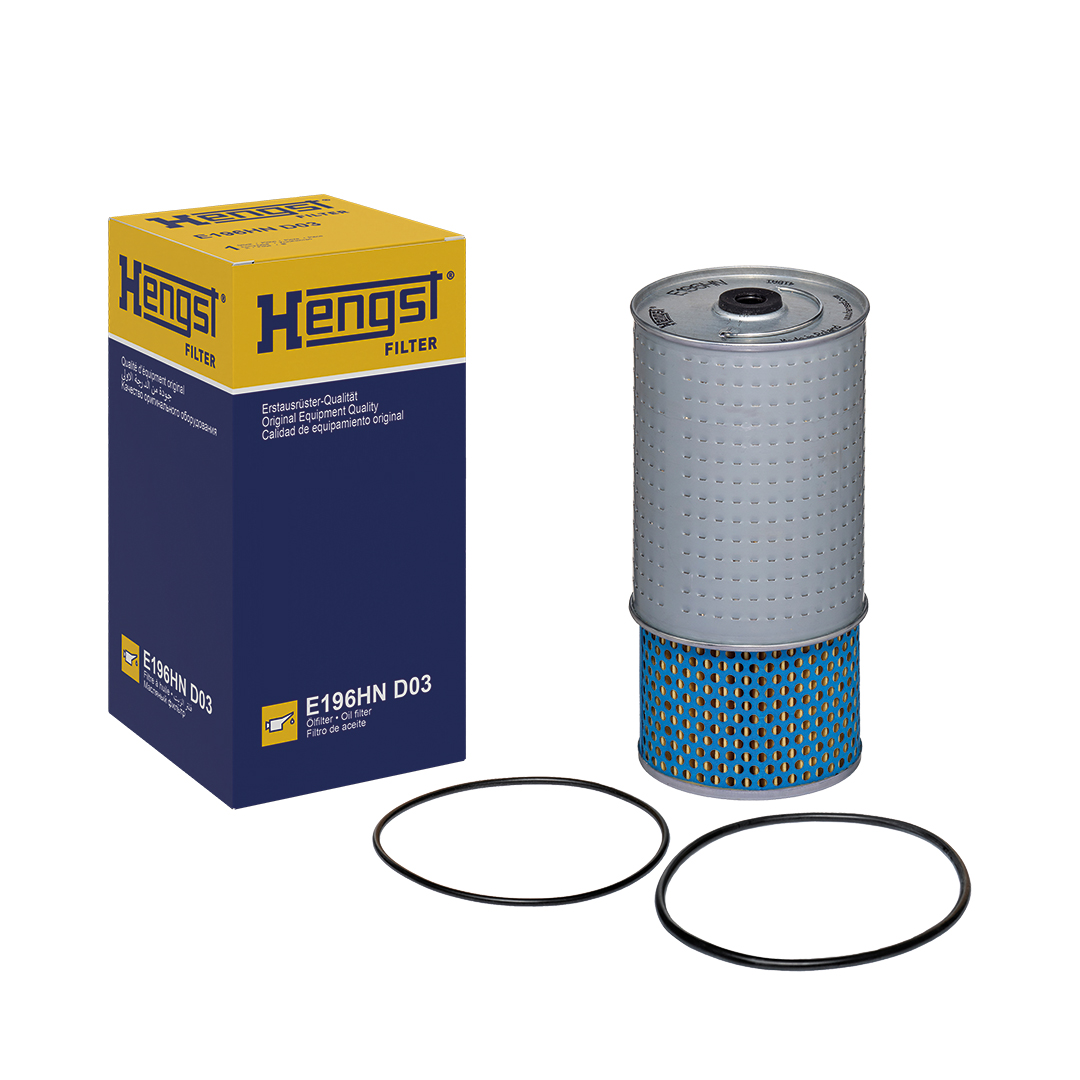 Filtro de aceite HELLA HENGST E196HN D03