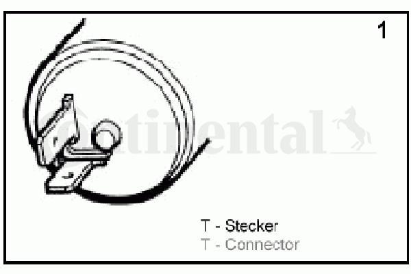 Pompe de lave-glace Continental/VDO ref. 246-075-050-007Z