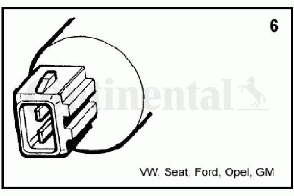 Pompe de lave-glace Continental/VDO ref. 246-083-002-014Z