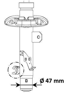 Amortecedor de choques KYB Excel-G - ref. 3338002