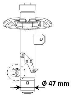 Amortisseur KYB Excel-G - ref. 3338012