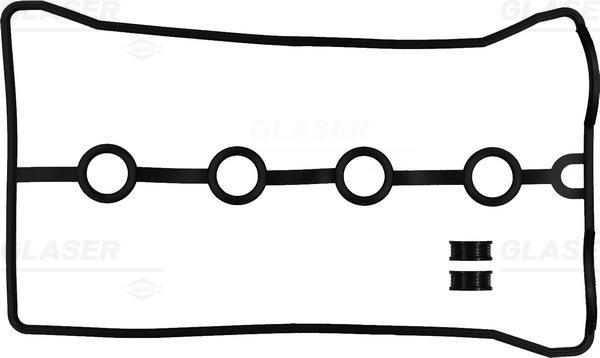 Jeu de joints d'étanchéité, couvercle de culasse GLASER ref. V37988-00