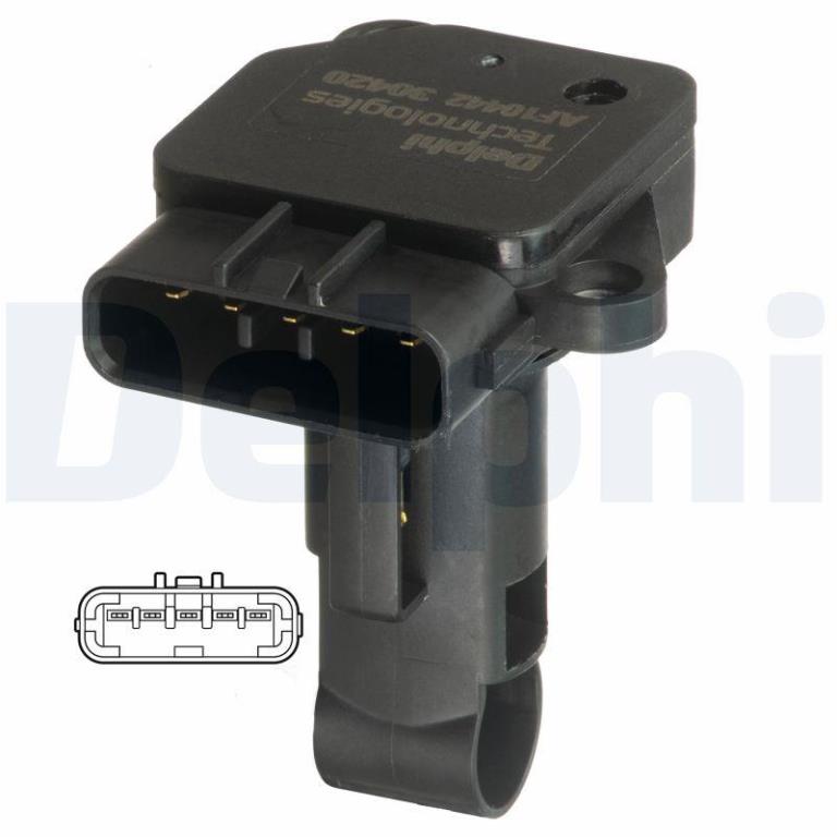 Débitmètre de masse d'air DELPHI AF10442-12B1