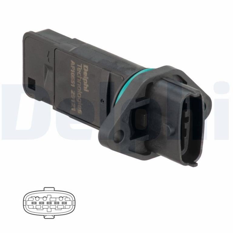 Débitmètre de masse d'air DELPHI AF10551-12B1
