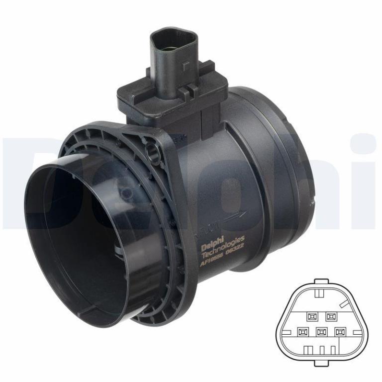 Débitmètre de masse d'air DELPHI AF10556-12B1