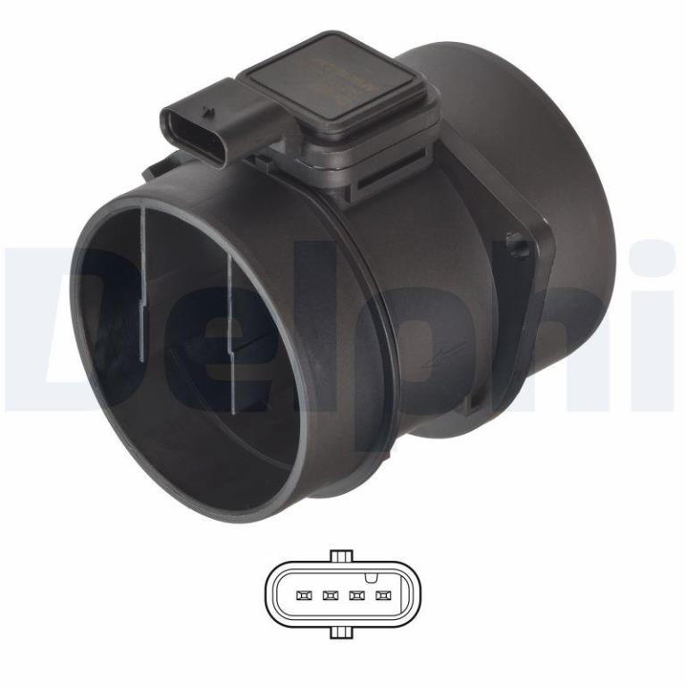 Débitmètre de masse d'air DELPHI AF10676-12B1
