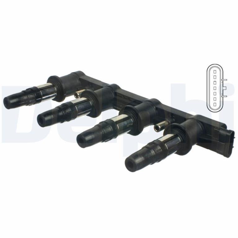Bobine d'allumage DELPHI CE01841-12B1A