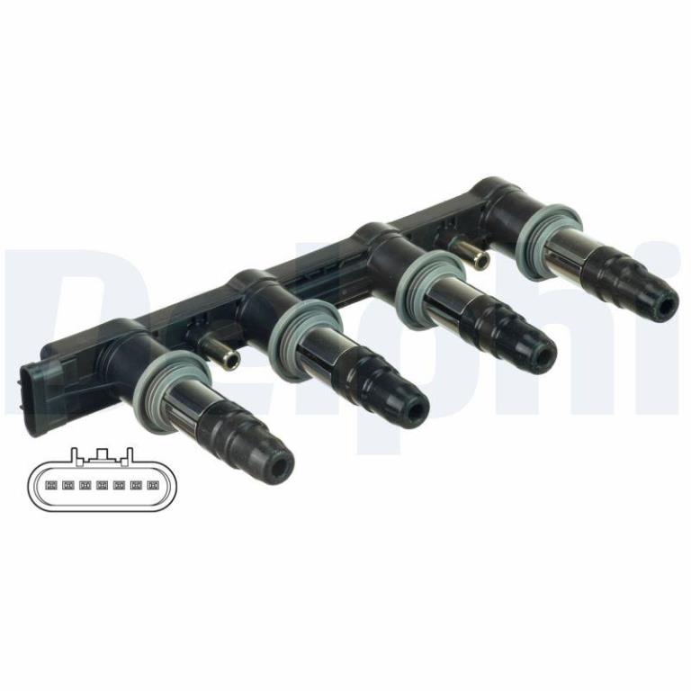 Bobine d'allumage DELPHI CE87662-12B1A