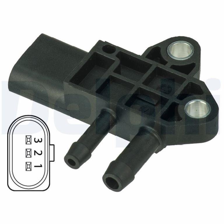 Sensor de pressão de gas de escape DELPHI ref. DPS00002