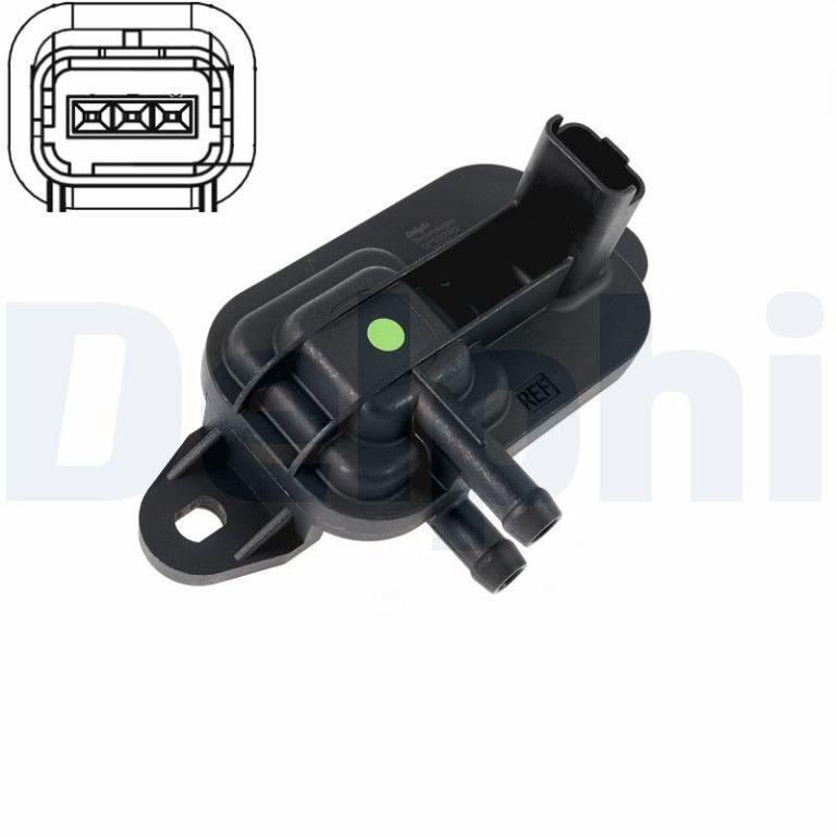 Sensor de pressão de gas de escape DELPHI DPS00025-12B1