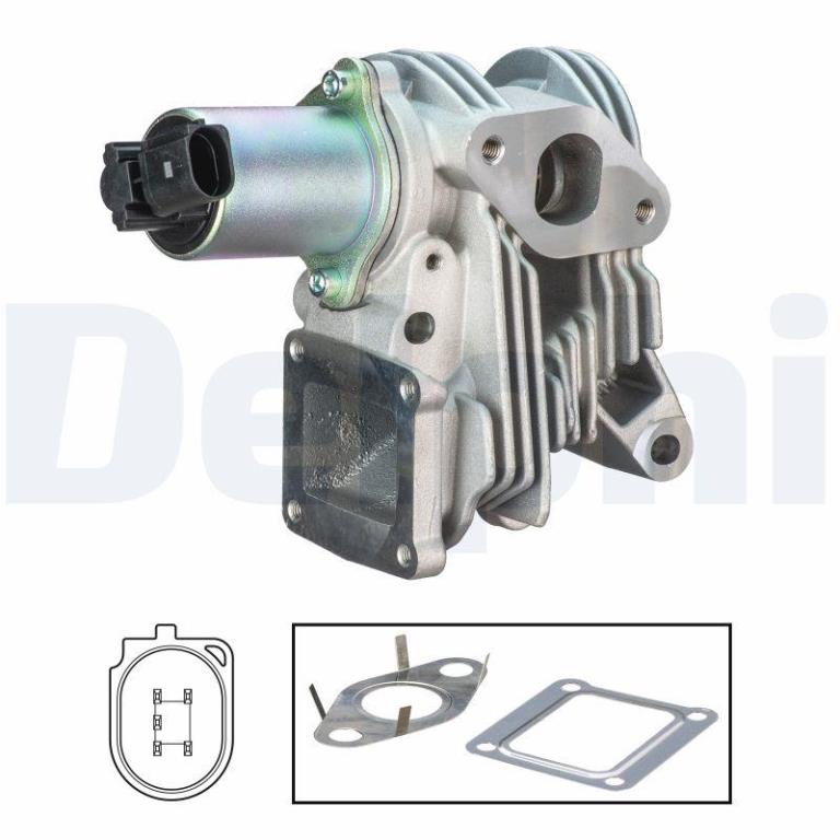 Vanne EGR DELPHI EG10414-12B1
