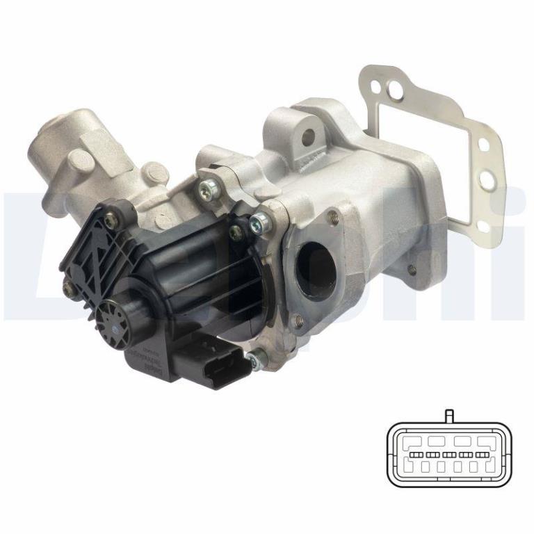Vanne EGR DELPHI ref. EG10437-12B1