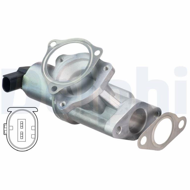Vanne EGR DELPHI ref. EG10442-12B1
