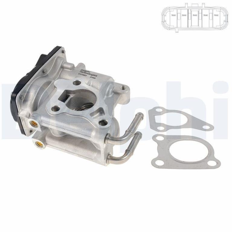 Vanne EGR DELPHI ref. EG10607-12B1