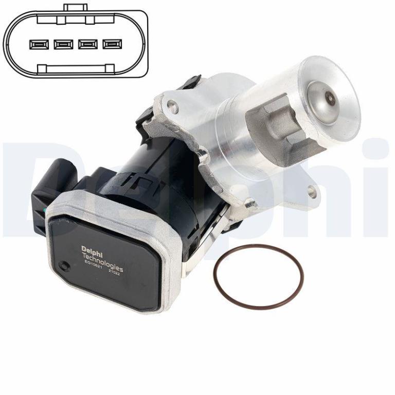 Vanne EGR DELPHI EG10621-12B1