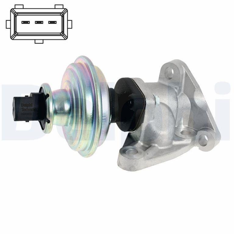 Vanne EGR DELPHI EG10625-12B1
