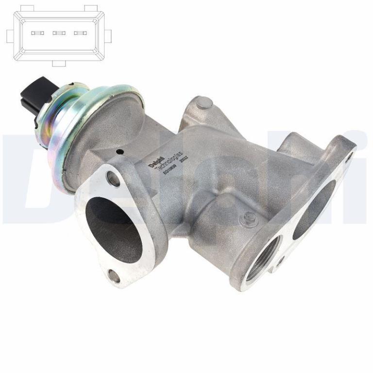 Vanne EGR DELPHI ref. EG10639-12B1
