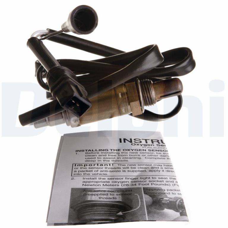 Sonde lambda (Sonde à oxygène) DELPHI ref. ES10240-12B1