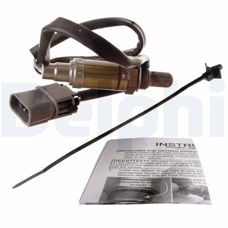 Sonde lambda (Sonde à oxygène) DELPHI ES10377-12B1