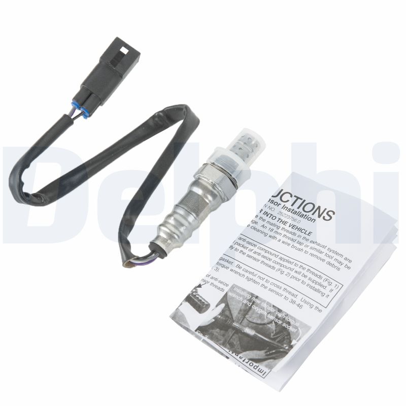Sonde lambda (Sonde à oxygène) DELPHI ref. ES20025-12B1