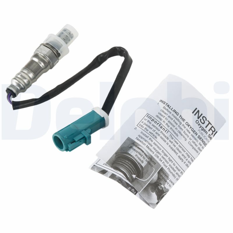 Sonde lambda (Sonde à oxygène) DELPHI ref. ES20318-12B1