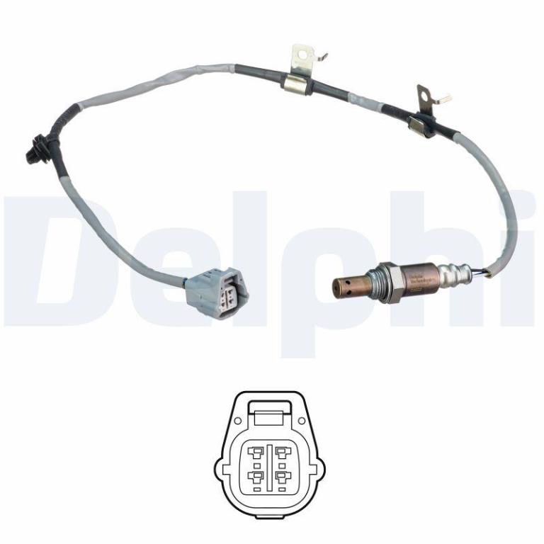 Sonde lambda (Sonde à oxygène) DELPHI ES21320-12B1