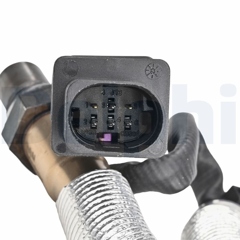 Sonde lambda (Sonde à oxygène) DELPHI ref. ES21667-12B1