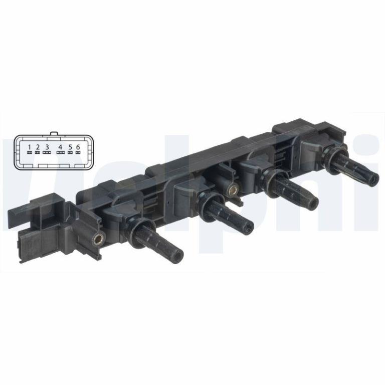 Bobine d'allumage DELPHI GN10502-12B1