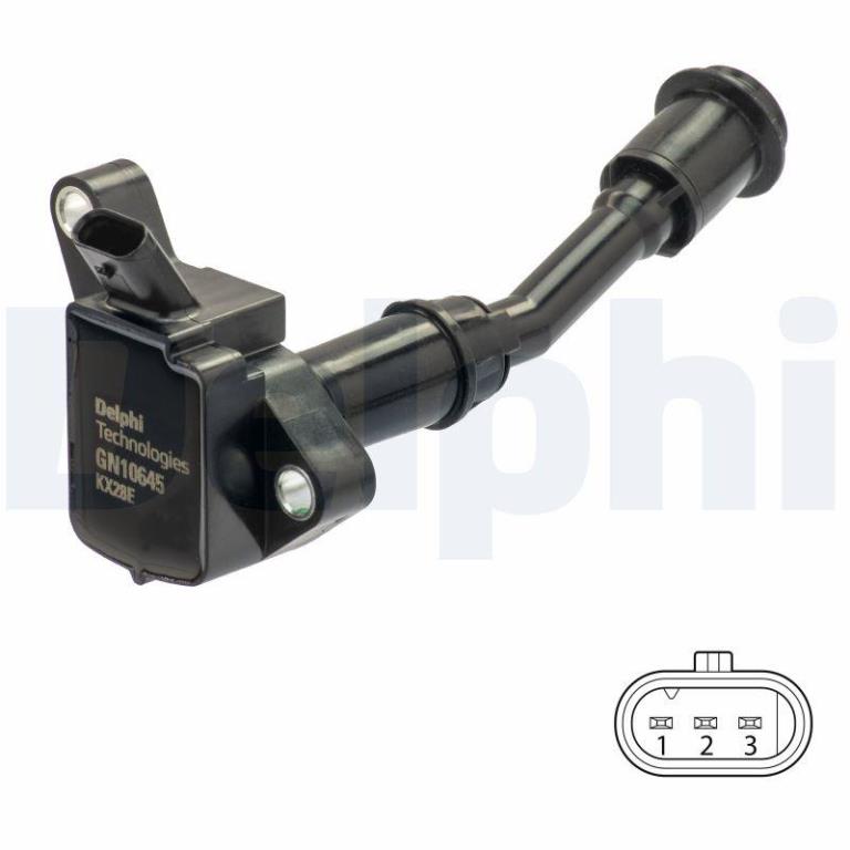 Bobine d'allumage DELPHI GN10645-12B1
