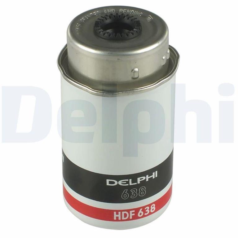 Filtre à carburant (Filtre à gasoil) DELPHI HDF638