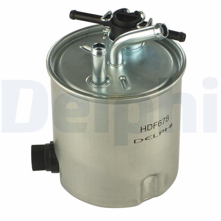Filtre à carburant (Filtre à gasoil) DELPHI HDF678