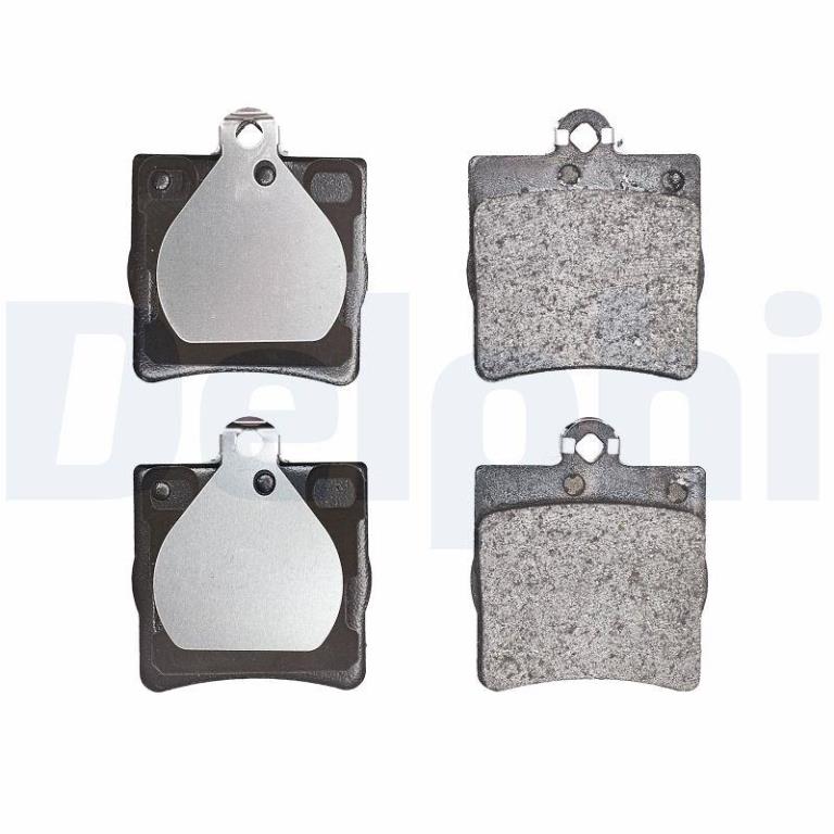 Juego de 4 pastillas de freno (Almohadilla de freno) DELPHI ref. LP1403
