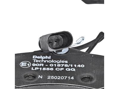 Juego de 4 pastillas de freno (Almohadilla de freno) DELPHI ref. LP1556