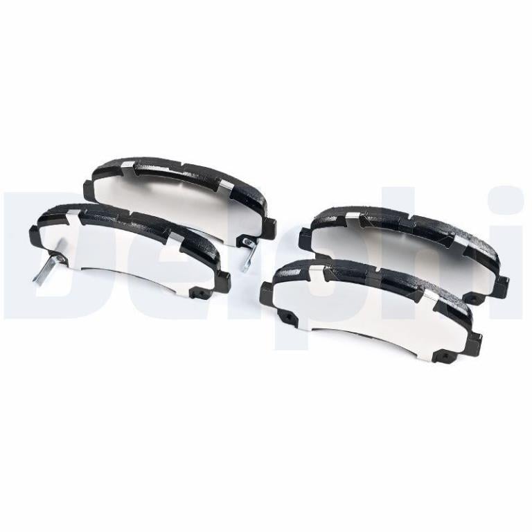 Jeu de 4 plaquettes de frein DELPHI ref. LP2229