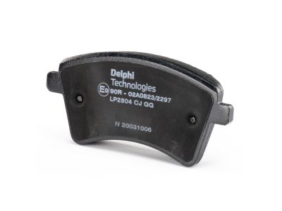 Juego de 4 pastillas de freno (Almohadilla de freno) DELPHI ref. LP2504