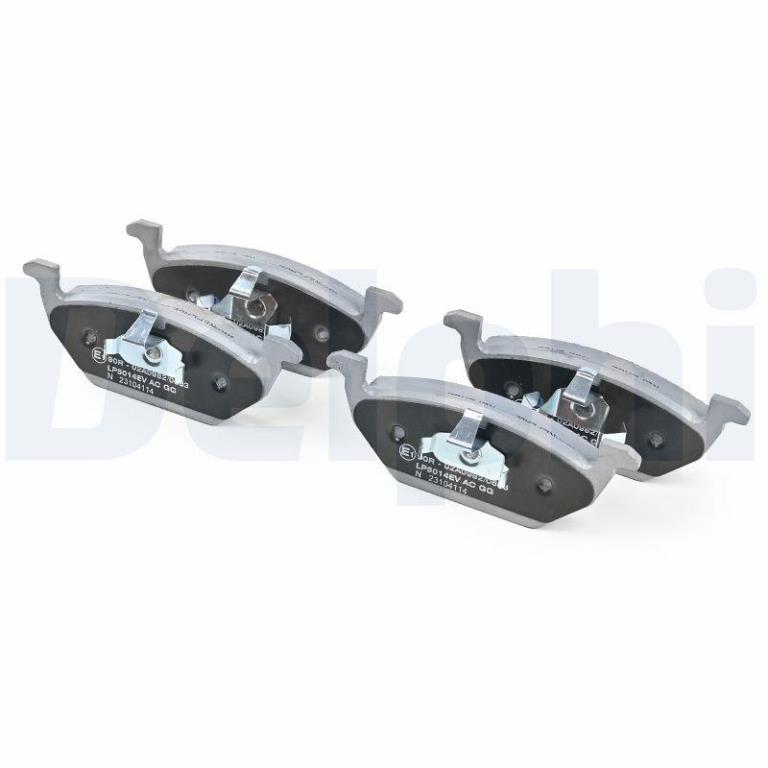 Jeu de 4 plaquettes de frein DELPHI ref. LP5014EV