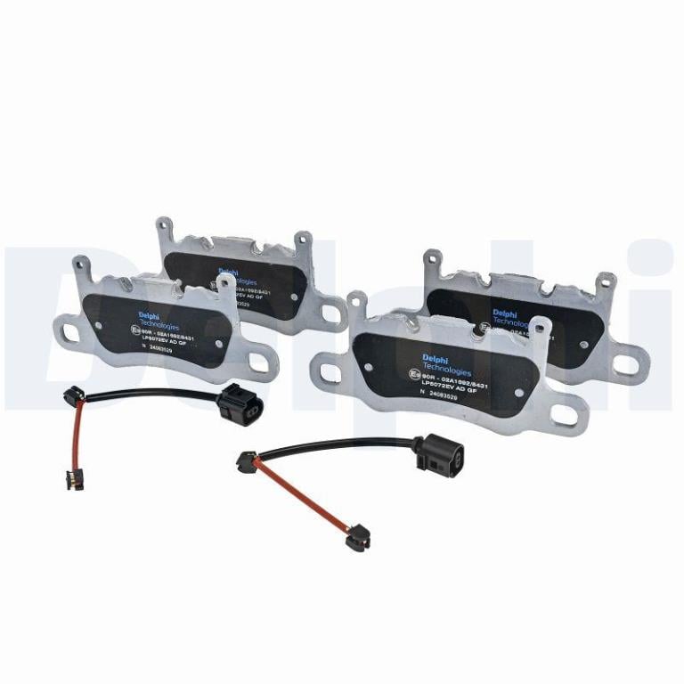Jeu de 4 plaquettes de frein DELPHI ref. LP5072EV