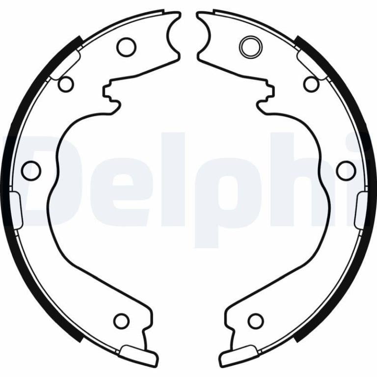 Juego de 4 zapatas de frenos DELPHI ref. LS2137