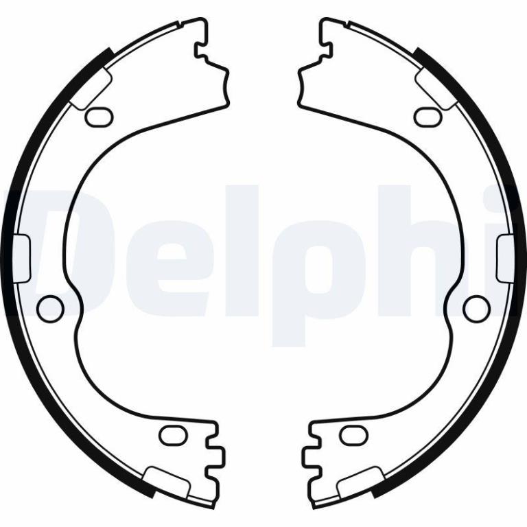 Delphi Technologies LS2000 - Jeu De Machoires De Frein