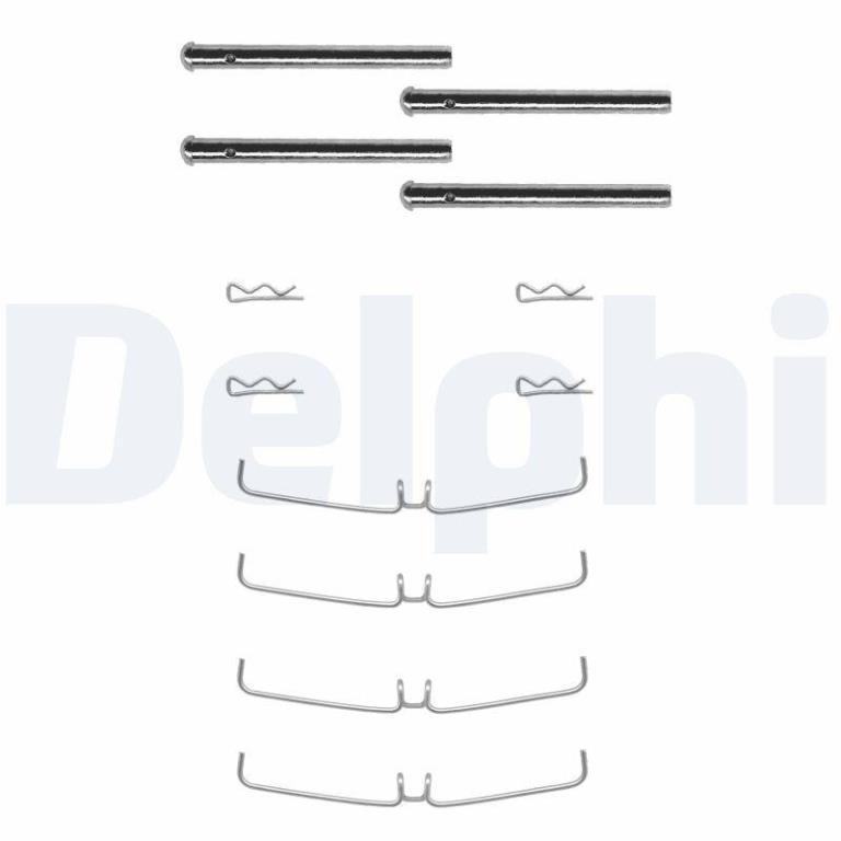 Kit de accesorios para pastillas de frenos DELPHI ref. LX0004